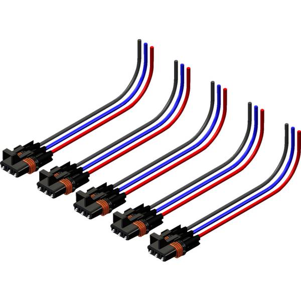 2120-1248 Kfi Products パルスバーハーネス 12インチ 5個入り 18年 ポラリス Ranger XP 1000 EPS 4x4 黒