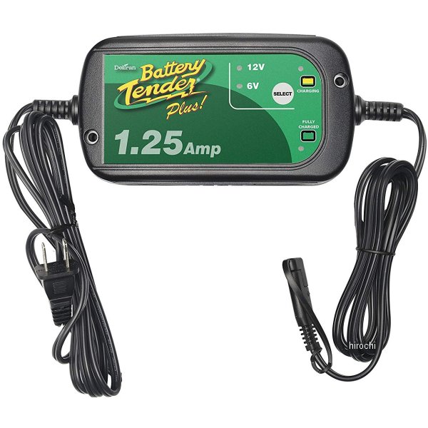 022-0211-DL-WH バッテリーテンダー Deltran Battery Tender 6V 12V 1.25AMP 充電器