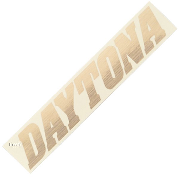 21229 デイトナ ステッカー DAYTONA 155X30 抜き/GD