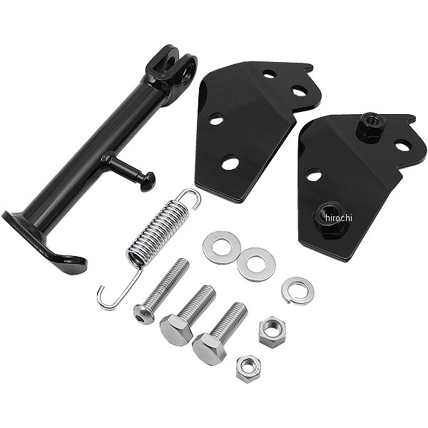 213-025 キジマ サイドスタンド ズーマー150mm ブラック