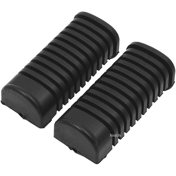 213-1892 キジマ ステップラバー リトルカブ 黒 左右セット