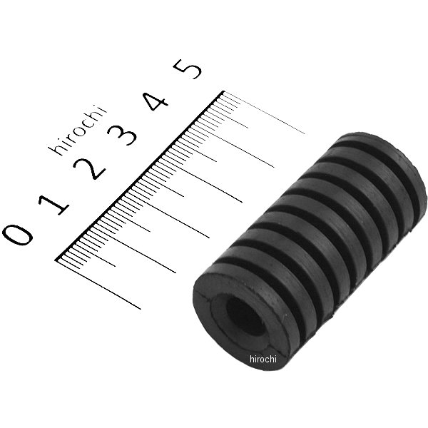 214-158B キジマ チェンジゴム ブラック1コ 内径8×20×40mm