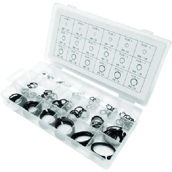 2007000012253 (株)ワールドツール アストロプロダクツ 軸用スナップリング 150個セット