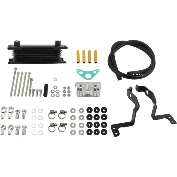 215249-64 シフトアップ オイルクーラーKIT フレームマウント 取り出し付き モンキー、ゴリラ ゴールドパイプ