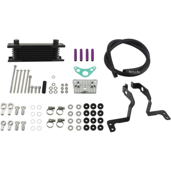 215249-65 シフトアップ オイルクーラーKIT フレームマウント 取り出し付き モンキー、ゴリラ ブルーベリーパイプ