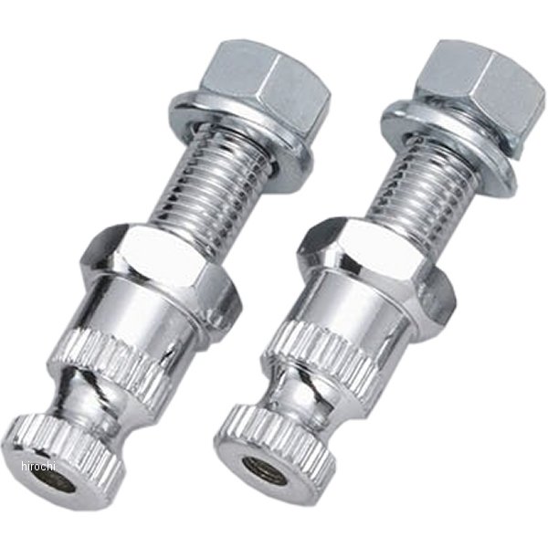 217-1036 キジマ ウインカーステーシャフトタイプ 2個入り M10×56×26mm メッキ