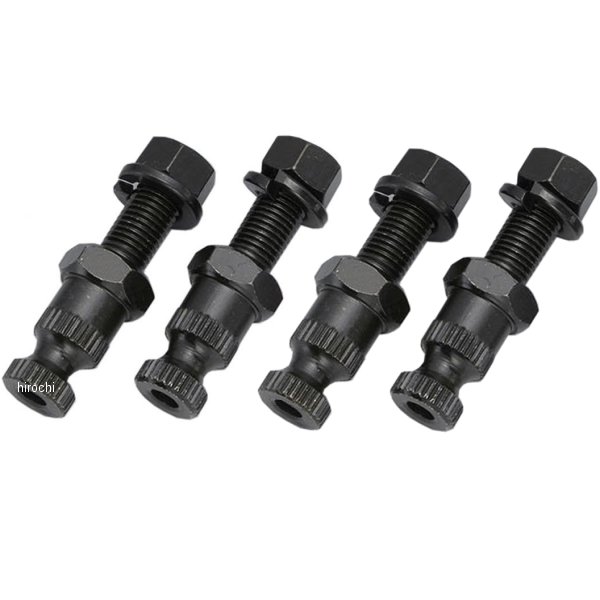 217-1037 キジマ ウインカーステーシャフトタイプ 4個入り M10×56×26mm 黒