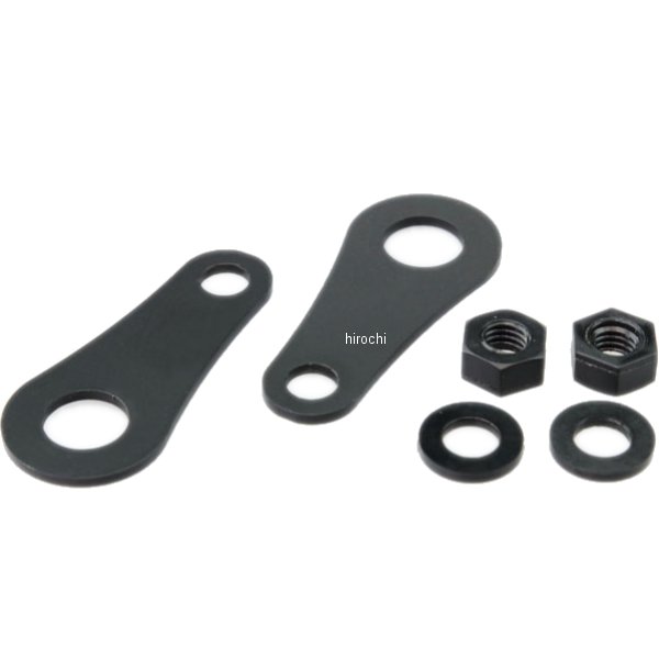 217-2039 キジマ フロントウィンカーステー ミラー部共締めタイプ M10/M6ホール ピッチ30mm