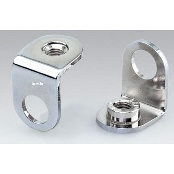 217-2044 キジマ ウインカーステー M10対応 L型 2個 モンキー50 メッキ