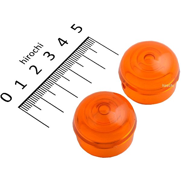 217-4087 キジマ ウインカーレンズ 219-1042/219-1043用 アンバー 2個入り