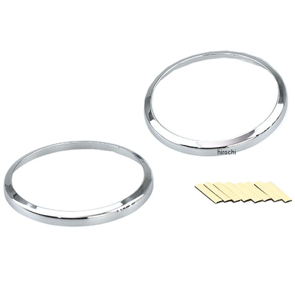 217-45151 キジマ ウインカーリム 20年以降 レブル250、レブル500 クロームメッキ 2個入り