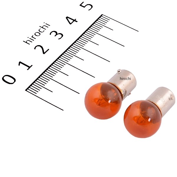 217-6020 キジマ バルブ G14 シングル球 アンバー12V10W 2個入り