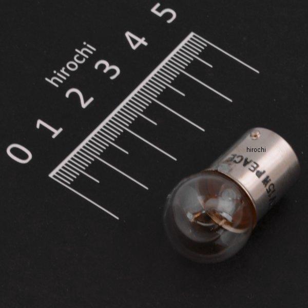 217-6032 キジマ バルブ G18 シングル球クリア12V15W 1個入り