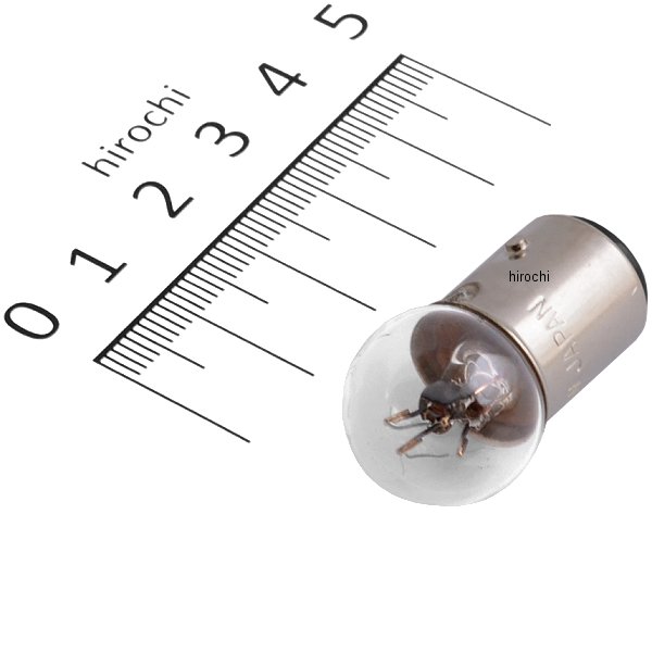 217-6033 キジマ バルブ G18 ダブル球クリア12V18/5W 1個入り