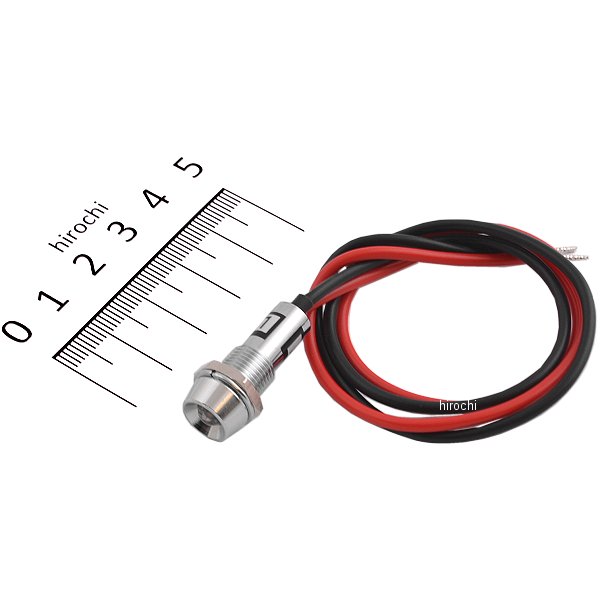 217-6137 キジマ インジケーターランプ LED クリア/赤 12V対応