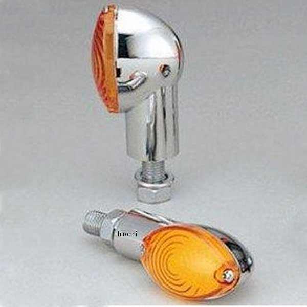 219-5108 キジマ ウインカーランプ キャッツアイSP クローム/アンバー 2個入り