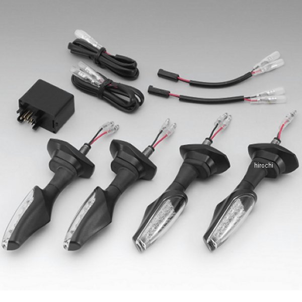 219-5172 キジマ LEDウインカーランプキット TRL2 13年-16年 V-ストローム650 黒/クリア