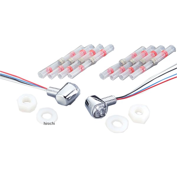 219-5197 キジマ ウインカー＆テールランプ Nanoコンビランプ クロームメッキ 2個入り