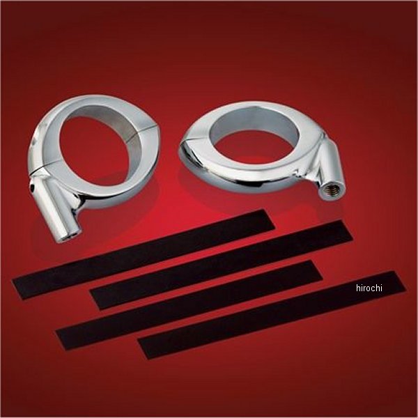 22-141 ショークローム Show Chrome 2ピースフォーククランプ 41mm XVS1100、XVS950、XVS650