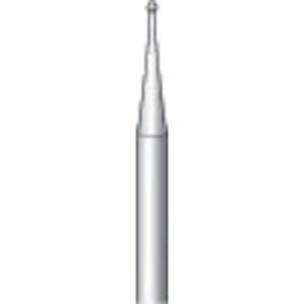 22012 (株)ナカニシ ナカニシ 超硬カッター 5本入 楕円型 シングルカット φ0.6×0.6×軸φ1.6