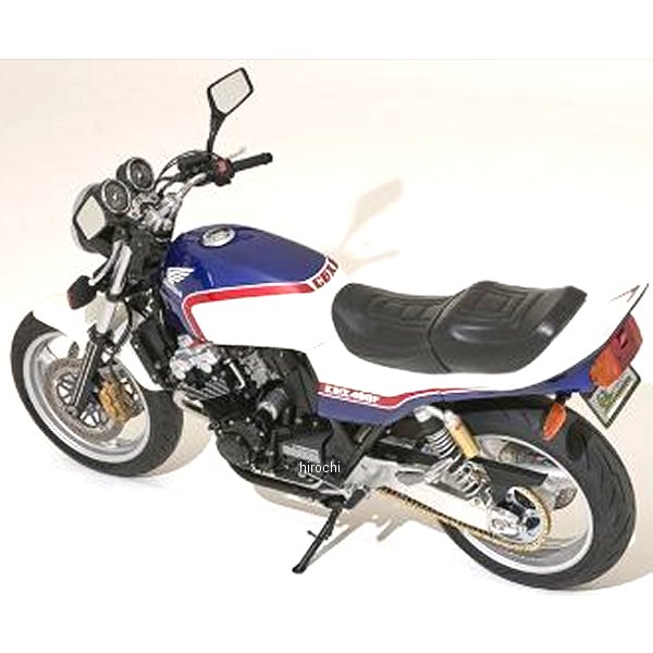 22013-22030 ドレミコレクション TYPE-X 塗装済み外装 Wあん抜きシートセット CB400SF NC39前期 CBX400F1型 青/白 ウイングカウル仕様