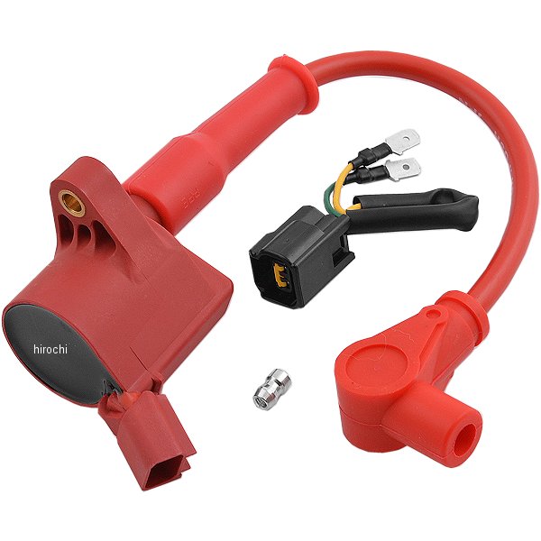 220710-04 ポッシュ POSH レーシングイグニッションコイルEVO+スピードプロプラグコード 87年 NSR80、NSR50 キャップ付き 赤