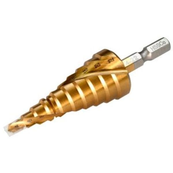 2011000011758 222-5914 AP スパイラルステップドリル 4~22mm DB175