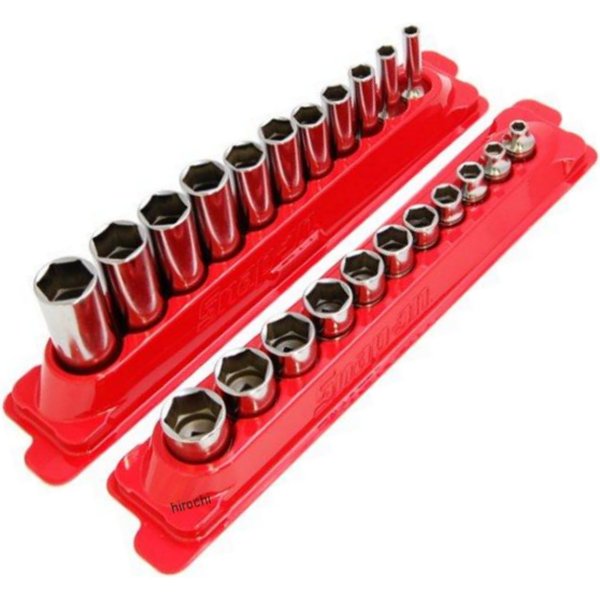 222SFFS スナップオン Snap-on 1/4インチ/3/8インチ ソケット シャロー 6角 インチサイズ 22点セット