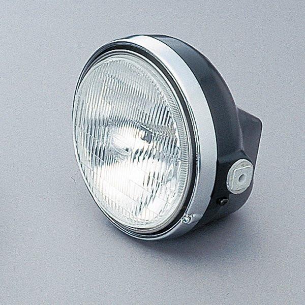 22713 デイトナ ヘッドライトキット Mサイズ(レンズ径φ153) 黒/クローム H4