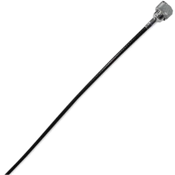 2300-0038 ガッツクローム スピードメーターケーブル プレミアムケーブル トランスミッション用 45cm 12mmナット 黒
