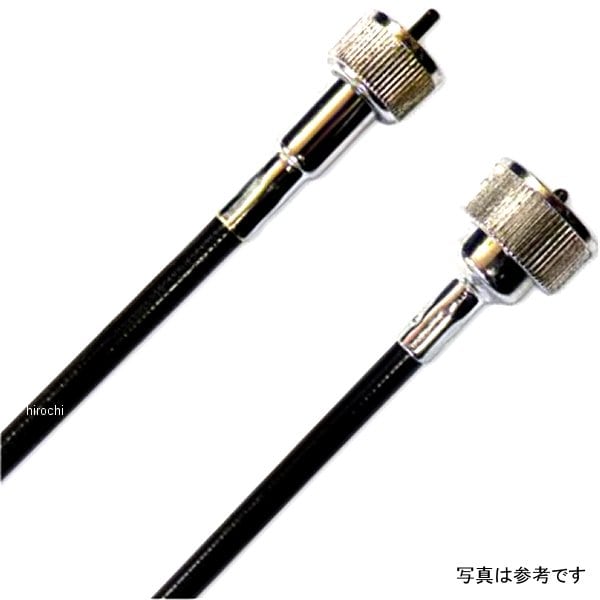 2300-2102 ガッツクローム スピードメーターケーブル プレミアムケーブル トランスミッション用 35インチ 5/8-18ナット 黒