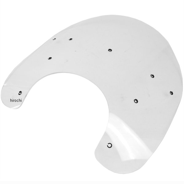 2310-0010 MEP6120 メンフィスシェード Memphis Shades シールド ハーレー純正交換用 15インチ高 94年以降 FLHR クリア