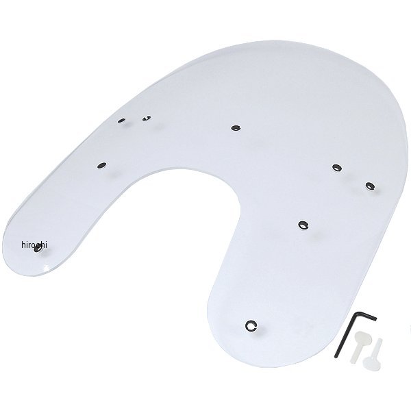 2310-0082 MEP6130 メンフィスシェード Memphis Shades シールド ハーレー純正交換用 15インチ高 XL/FX/R/D/L クリア