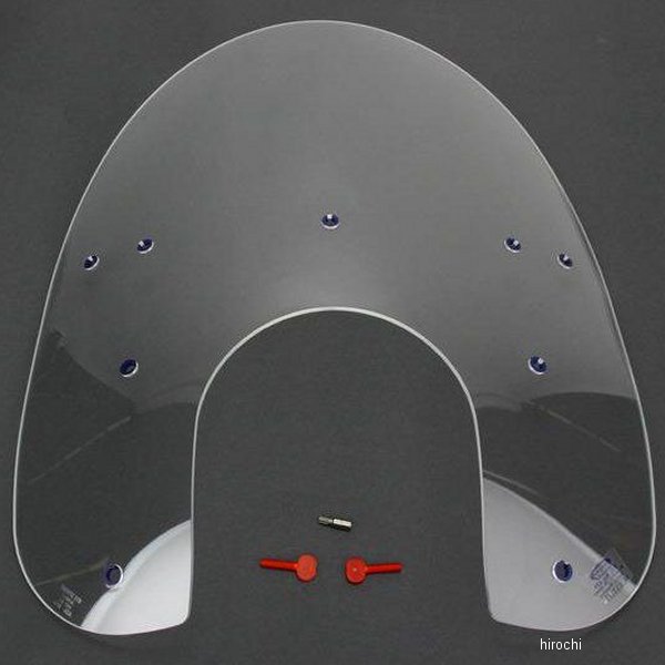 2310-0154 MEP6350 メンフィスシェード Memphis Shades シールド ハーレー純正交換用 19インチ高 93年-07年 FLSTS クリア