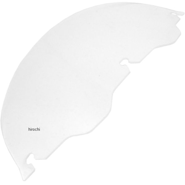 2310-0255 MEP8140 メンフィスシェード Memphis Shades シールド 純正交換用 7インチ高 96年-13年 FLH クリア