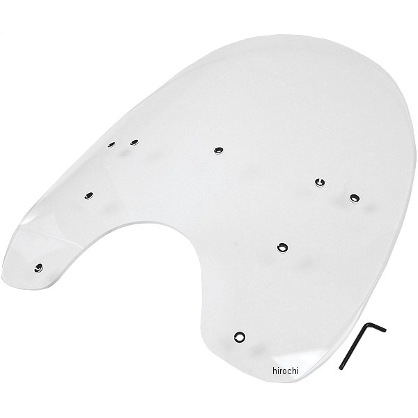 2310-0510 MEP6380 メンフィスシェード Memphis Shades シールド ハーレー純正交換用 19インチ高 85年-10年 FXST クリア