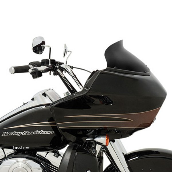 2310-0596 MEP85411 メンフィスシェード Memphis Shades スポイラー純正フェアリング用 5インチ高 04年-13年 FLTR 黒