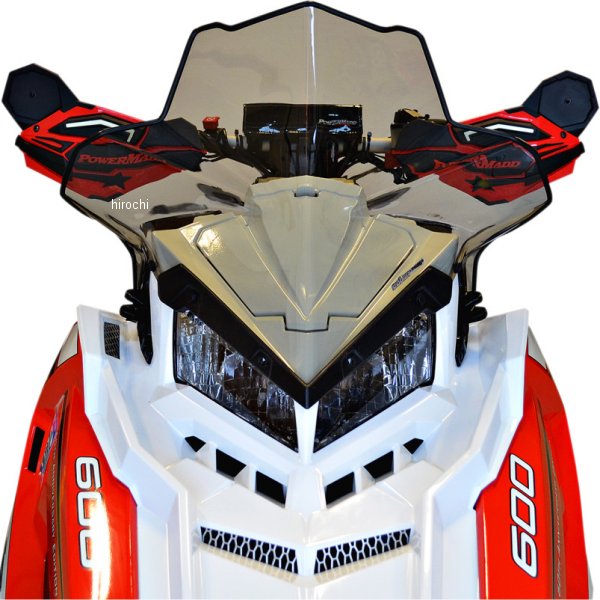 2318-0159 11621 パワーマッド PowerMadd ウインドシールド コブラ 16インチ(406mm) ポラリス Tint色