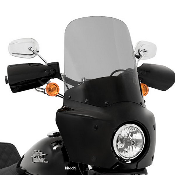 2350-0453 MEP87012 メンフィスシェード Memphis Shades シールド フェアリング ロードウォーリア用 17"黒/スモーク