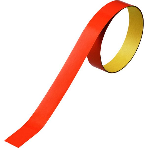 235104 106-4602 ヘルメット用ラインテープ(反射) オレンジ HL-D(大) 15幅×700mm 10本組