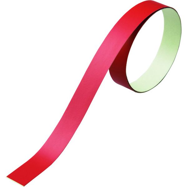 235108 ヘルメット用ラインテープ 赤 HLM-B(大) 15幅×700mm 10本組 無反射タイプ