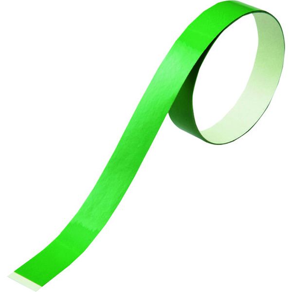 235111 ヘルメット用ラインテープ 緑 HLM-E(大) 15幅×700mm 10本組 無反射タイプ