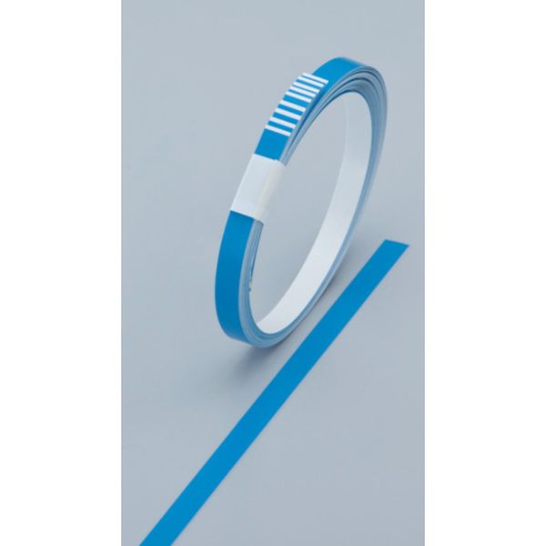 235312 ヘルメット用ラインテープ 青 HLM-F(小) 10幅×700mm 10本組 無反射タイプ