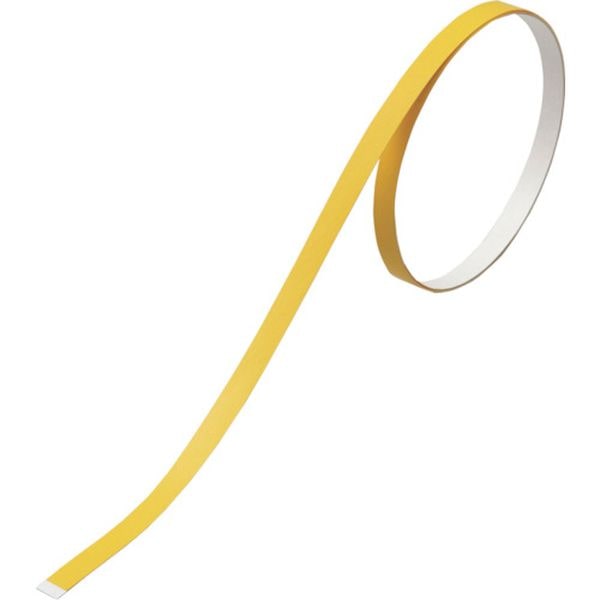 235409 355-2116 ヘルメット用ラインテープ 黄 HLM-C(S小) 5mm幅×700mm 10本組