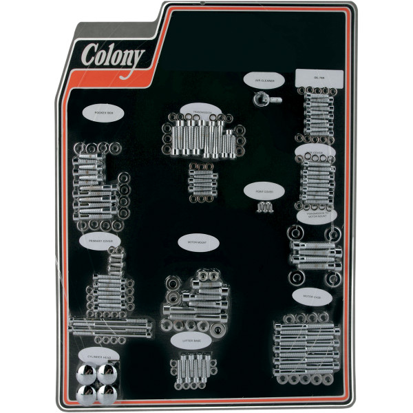 2401-0427 1023-P コロニー Colony Machine ボルトキットト エンジン全体 06年-17年 ダイナ アレン