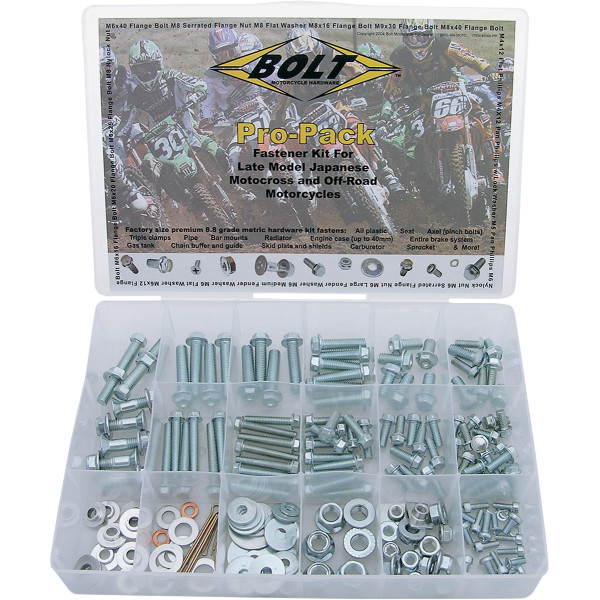 2401-0586 2004-PP ボルト BOLT ネジ詰め合わせセット オフロード 日本 プロ仕様 200PC