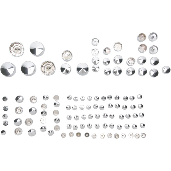 2401-0688 DRAG ボルトカバー デラックスキット 04年以降 XL クローム