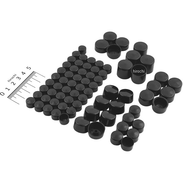 2401-0705 DRAG ボルトカバー スタンダードキット 06年以降 FXD 黒