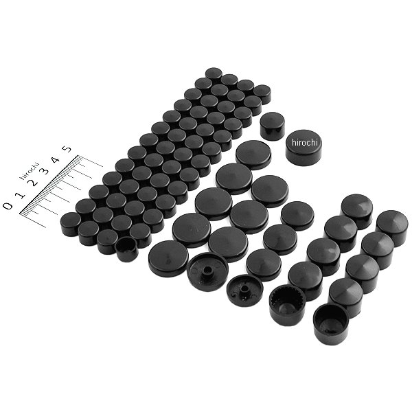 2401-0713 DRAG ボルトカバー スタンダードキット 04年以降 XL 黒