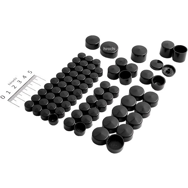 2401-0715 DRAG ボルトカバー スタンダードキット 86年-03年 XL 黒